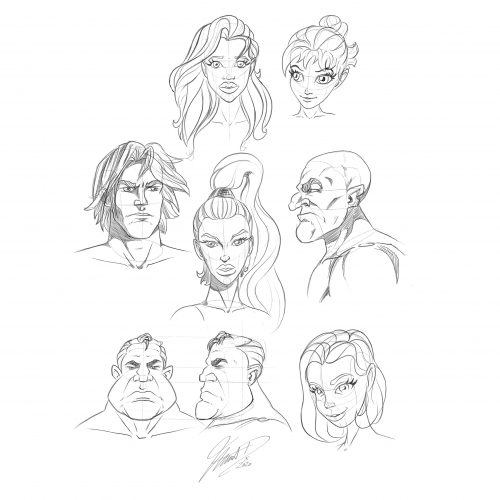 Face & Head Studies