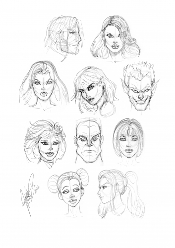 Face & Head Studies