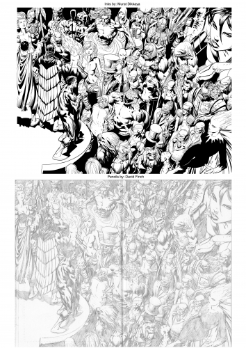 Forever Evil Double Splash Page