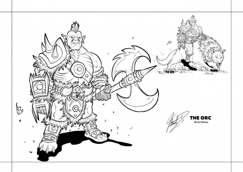 Orc Warrior Concept