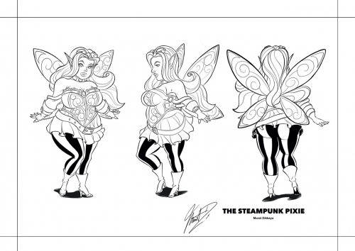 Steampunk Pixie Character Sheet