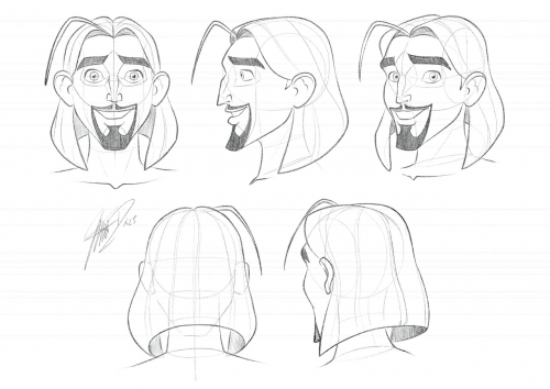 Miguel head turnaround study