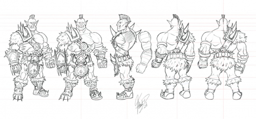 Turnaround Orc Warrior